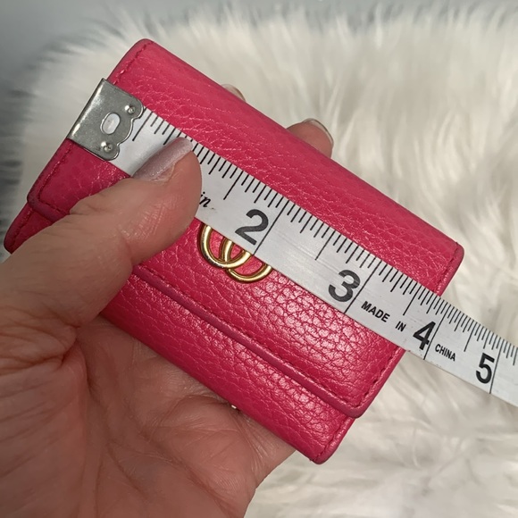Authentic Gucci hot pink fuscia key and card holder - Picture 16 of 17
